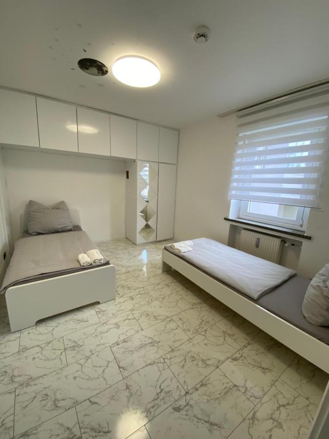 アウグスブルク4 Zw M. Blick V. Balkon Auf Lechアパートメント エクステリア 写真